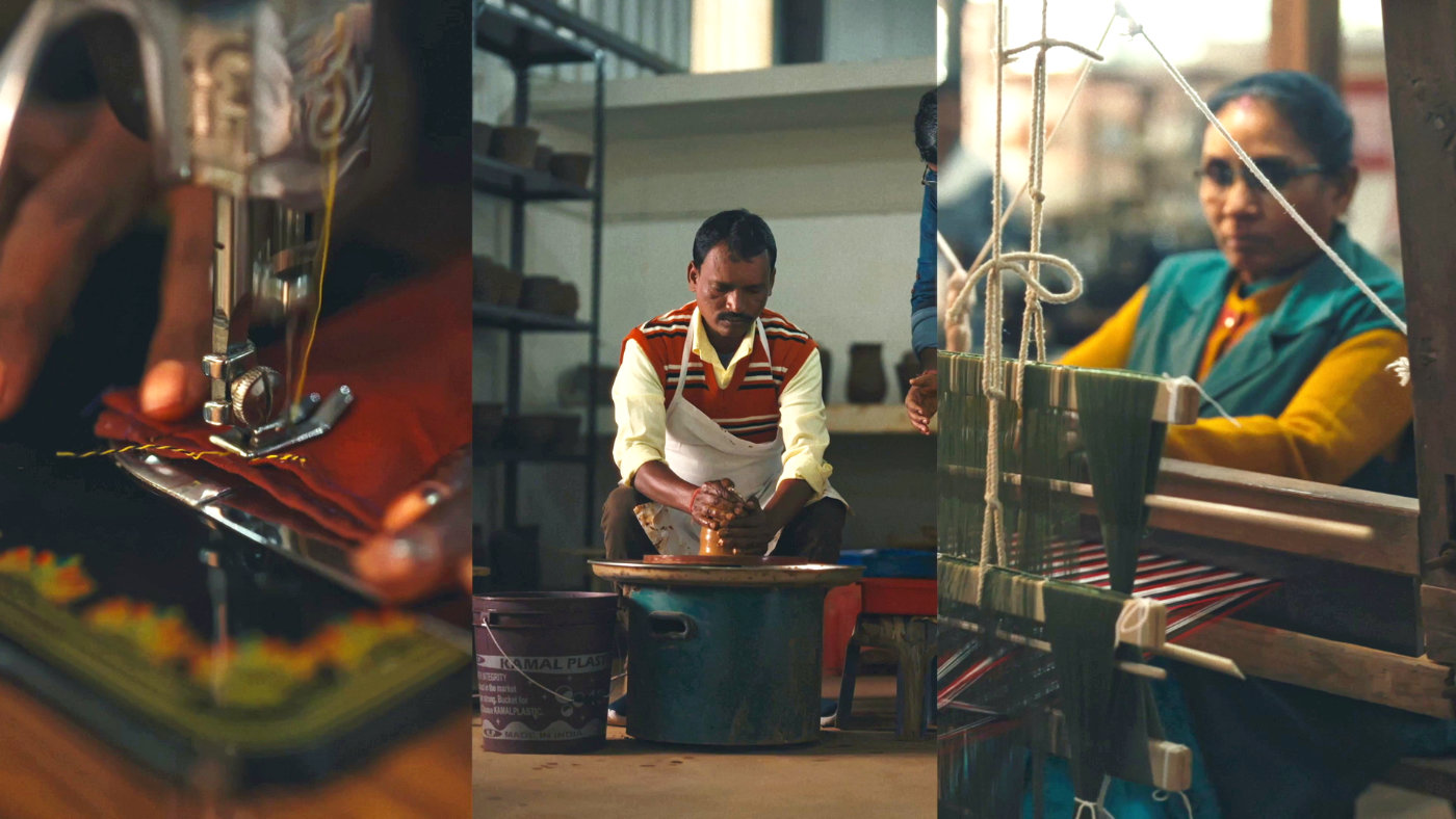 Artisan at work during a LIMS training session