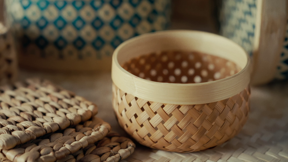 Finished bamboo product
