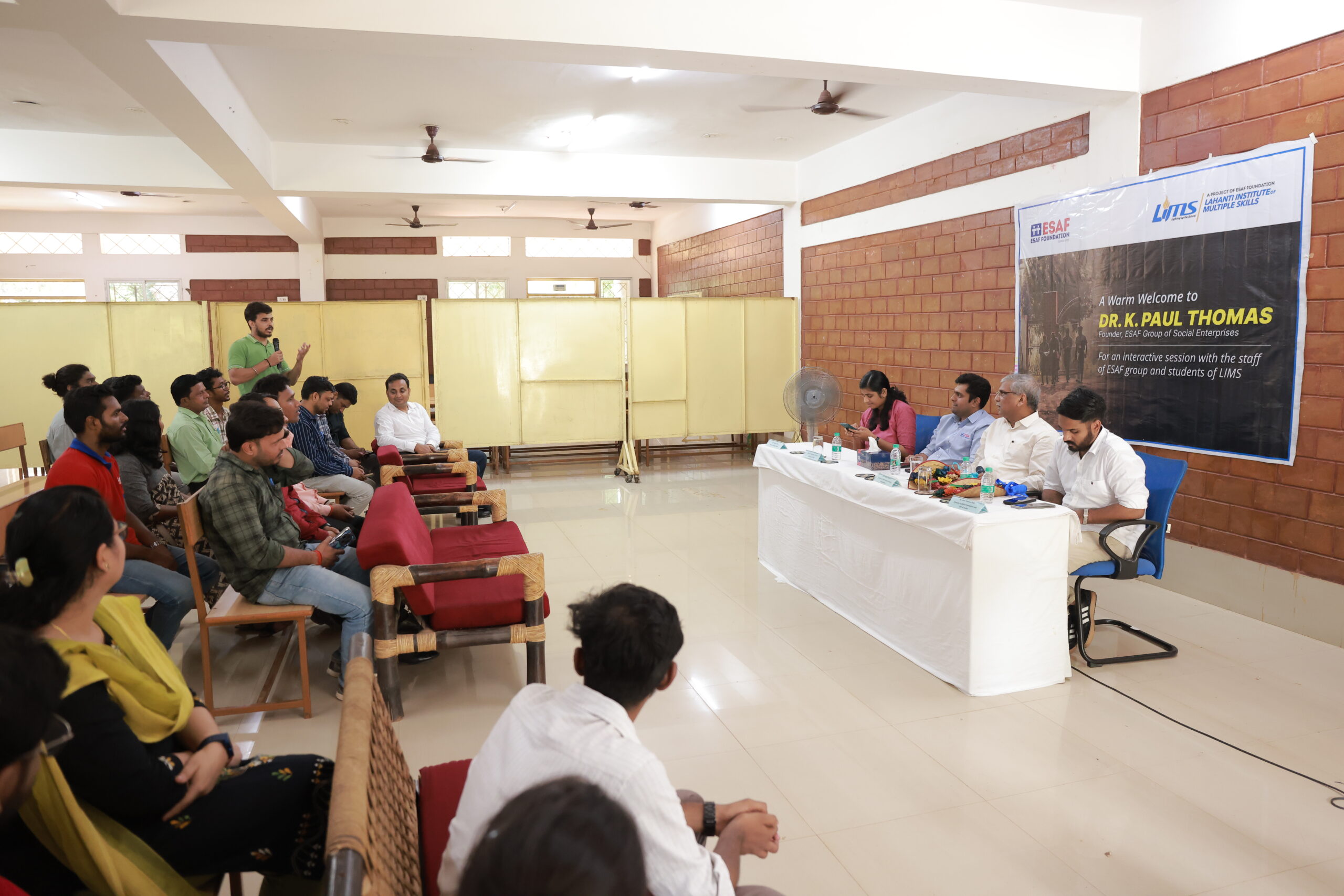 Bamboo weaving training programme at LIMS